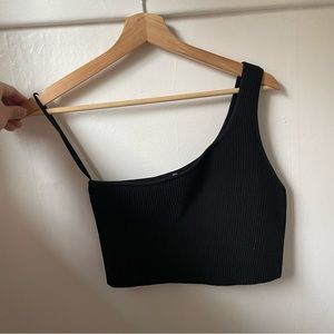 Babaton one-shoulder top